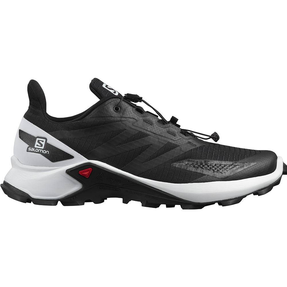 SALOMON UK SUPERCROSS BLAST - Mens Trail Running Shoes Black,PGSD08326